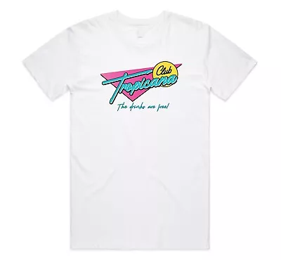 Buy Club Tropicana T-shirt Tee Funny 80's Fancy Dress Party Retro Music George Neon • 11.99£