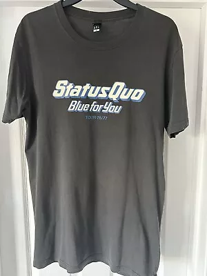 Buy Status Quo T Shirt Official Reproduction. 1976 Tour. • 15£