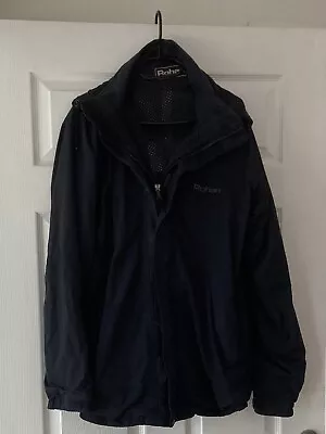 Buy Men’s Rohan Coat Jacket & Hood Black Rain Coat/ Windbreaker Size Large  • 19£