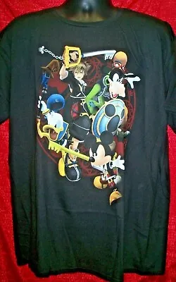 Buy Disney Kingdom Hearts  Sora Ḧolding The Key  Mens XL Unisex Adult T-Shirt -new • 13.25£