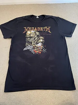 Buy Megadeth Wake Up Dead Tour T-Shirt - Size Large • 29.99£