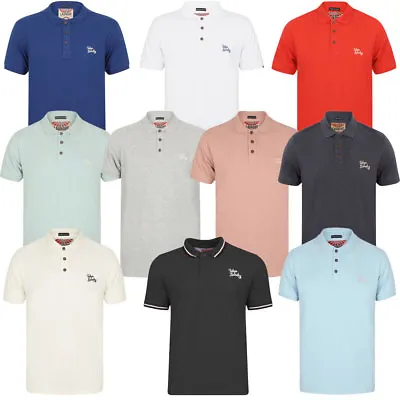Buy Tokyo Laundry Polo Shirt Mens Plain Pique Cotton Casual Short Sleeve T-Shirt Top • 7.49£