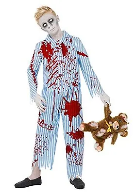Buy Halloween Boys Zombie Pyjama Costume • 17.94£