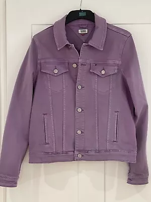 Buy Tommy Hilfiger Denim Purple Jacket With Stretch. • 28£