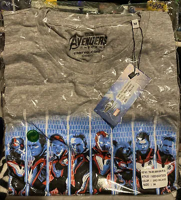 Buy Official Men's Grey Marvel Avengers Endgame Character Split T-Shirt. Medium NEW • 9.49£