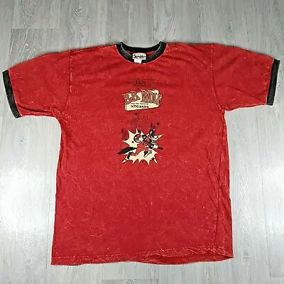 Buy Vintage Retro 90s Walt Disney World Big Bad Wolf Villains Tie Dye T Shirt USA M • 14.95£