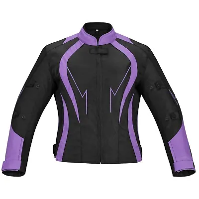 Buy Women Motorcycle Jacket Cordura Waterproof Ladies Motorbike Armour Jackets • 38.99£