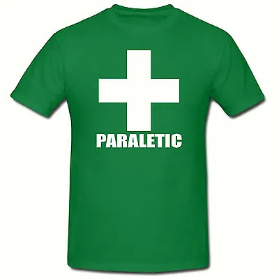 Buy Paraletic First Aid T Shirt, Funny Novelty Mens T Shirt,sm-2xl • 9.99£