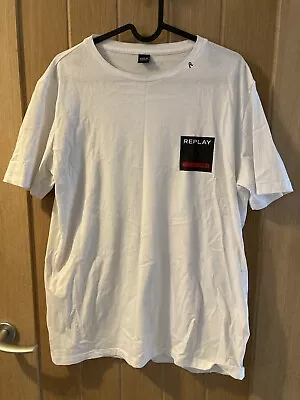 Buy Replay  1981  Summer T - Shirt White Size • 18.99£