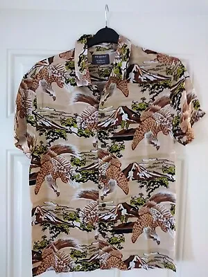 Buy Primark Mens Unisex  Birds Of Prey Shirt Size Small S/S Relaxed Fit Viscose Vgc • 11.99£