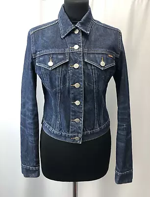 Buy FCUK Vintage 00s Blue Fitted Women’s Denim Jacket, Size S, UK 8 • 35£
