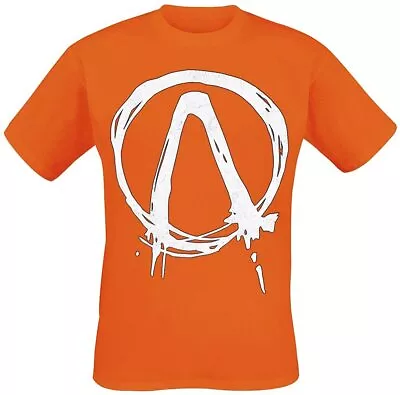 Buy Borderlands - Dripping Logo Men Orange T-Shirt - Officially Licensed • 11.95£