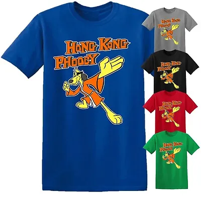 Buy Hong Kong Phooey T-Shirt Tee Top Vintage 70s 80s Cartoon Mens Women Kids  • 9.99£