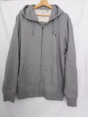 Buy Mens Joules Mayday Garment Dyed Hoodie Grey Marl Size Large • 20£