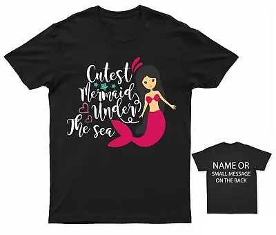 Buy Mermaid T-Shirt Cutest Mermaid Under The Sea Funny Ladies Women Gift Party • 16.95£