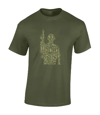 Buy Army Soldier Mens T Shirt Cool Fashion Military Design Top Unisex Army New • 8.99£