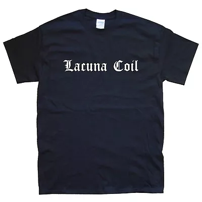 Buy LACUNA COIL Ii New Black T-Shirt  Sizes S M L XL XXL Colours Black, White    • 15.59£
