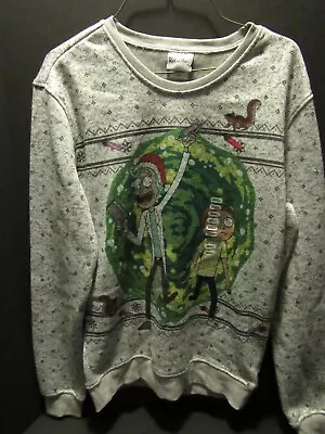 Buy Rick And Morty Holiday Sweater New Small • 8.20£