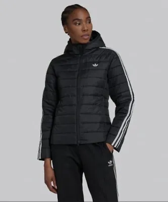 Buy Women’s Black Adidas Slim Jacket Size 10 BRAND NEW RRP £90 #R • 59£