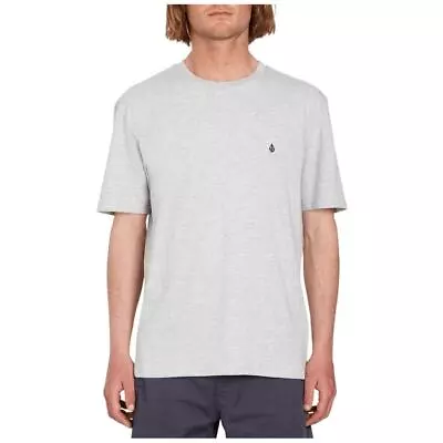 Buy Volcom Stone Blanks Short Sleeve T-Shirt In Heather Grey For Men • 23.40£
