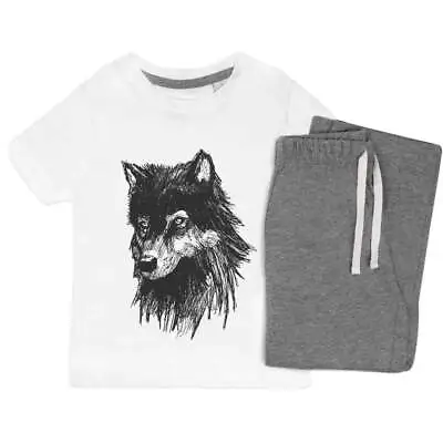 Buy 'Wolf Head' Kids Nightwear / Pyjama Set (KP010356) • 14.99£