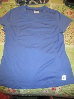 Buy Road Runner Sports Women's Short Sleeves V Neck Blue T-Shirt Size S   FREE SHIP! • 8.50£