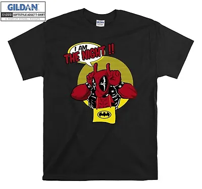 Buy I Am The Night Deadpool Cosplay T-shirt Gift Hoodie Tshirt Men Women Unisex E578 • 13.95£