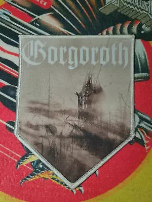 Buy Gorgoroth Black Metal Shield Patch Ulver Battle Jacket Emperor Zyklon Xxx • 12.33£