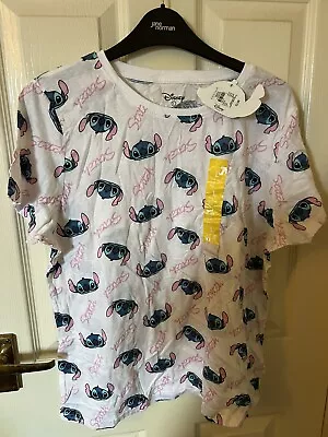 Buy Disney Primark Stitch T Shirt New With Tags Size L • 5£