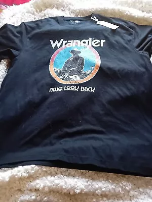 Buy RARE Men's  Americana Wrangler Tshirt . Brand New With Tags. L But I'd Say XL. • 9.99£