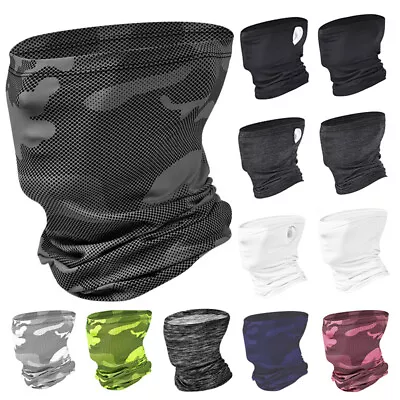 Buy Cooling Neck Gaiter Balaclava Bandana Mouth Face Scarf Head Cover Snoods Scarves • 6.99£