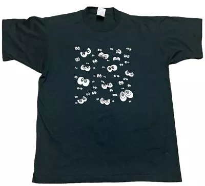Buy Cartoon Googly Eyes Single Stitch Vintage T Shirt Size L • 15£
