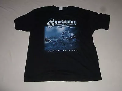 Buy Symphony Paradise Lost Concert Black Shirt Size 2x Progressive Metal Angel  • 24.12£