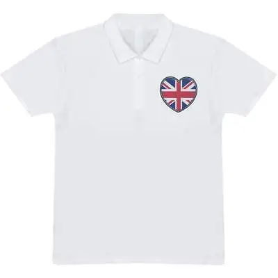 Buy 'United Kingdom Heart' Adult Polo Shirt / T-Shirt (PL038522) • 12.99£