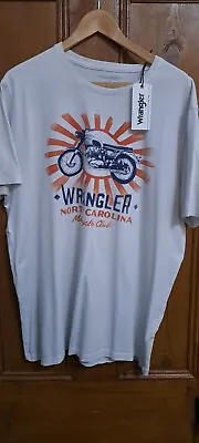 Buy Wrangler – Men's T-shirt Size 2XL BNWT • 5.99£