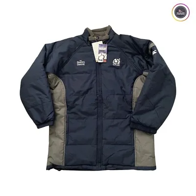 Buy Canterbury Of New Zealand - Men Scottish Rugby Puffer Winter Coat - Large • 85£