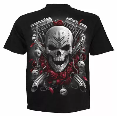 Buy SPIRAL DIRECT DOTD BIKERS T-Shirt/Riders/Skull/Biker/Goth/Tattoo/Darkwear/Top • 14.98£
