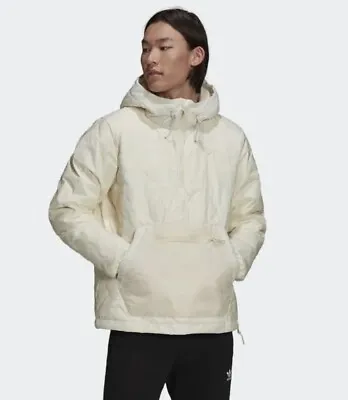Buy Adidas Down Quilt Half Zip Men's Jacket H13588 New Size L • 69.97£