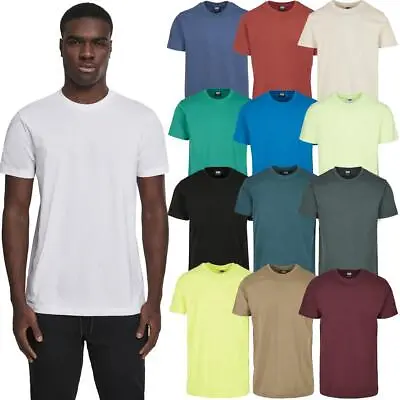 Buy Urban Classics Basic Tea Quality T-Shirt Men Summer Shirts 100% Cotton Crew Neck • 13.55£