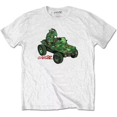 Buy Gorillaz Green Jeep Unisex T-Shirt Officially Licensed Brand New • 16.75£