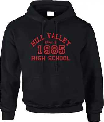 Buy Hill Valley High Hoodie - Inspired By Back To The Future • 27.99£