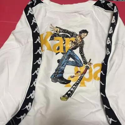 Buy ONE PIECE Trafalgar Law T-shirt Kappa Collaboration Size L Color White Anime • 36.60£