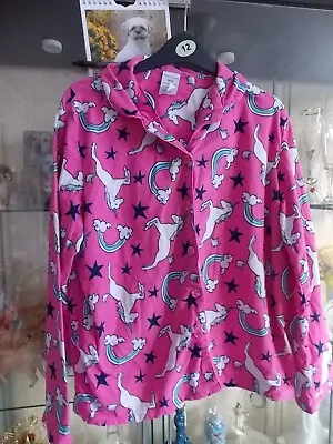 Buy PINK UNICORN PYJAMAS  Size 10/12 By Peacocks  Excellent Condition • 4.99£
