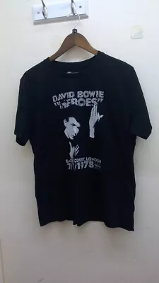 Buy David Bowie Band T-shirt, Size Large- Cg Sa3 • 7.19£