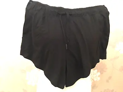 Buy Comfy Co Woman  Black Jersey Lounge Pyjama  Shorts - Size L New • 3£