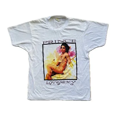 Buy 1988 Prince Lovesexy Vintage Tour T-Shirt Size L Vtg Pop 80s • 119.99£
