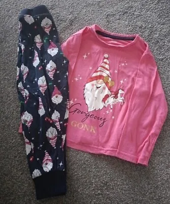 Buy Girls 'Gorgeous Gonk' Christmas Pjs Age 4-5 Years • 3£