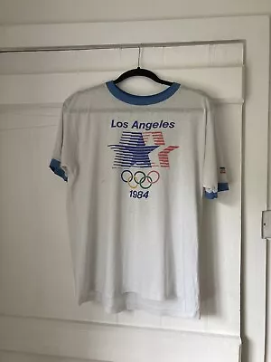Buy 1984 Original Olympic T Shirt Levis Vintage • 29.99£