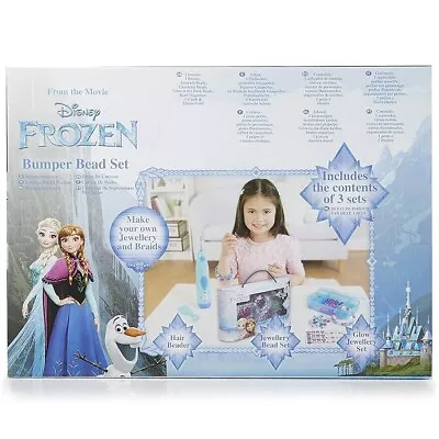 Buy Disney Frozen Bumper Bead Set Hair Beader/Jewellery Bead Set/Glow Jewellery/GIFT • 13.94£