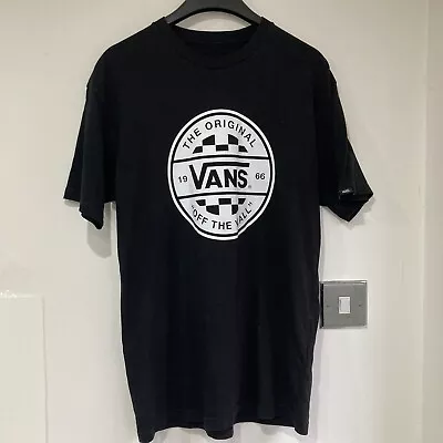 Buy Vans Off The Wall T-shirt Size M Black  • 15£